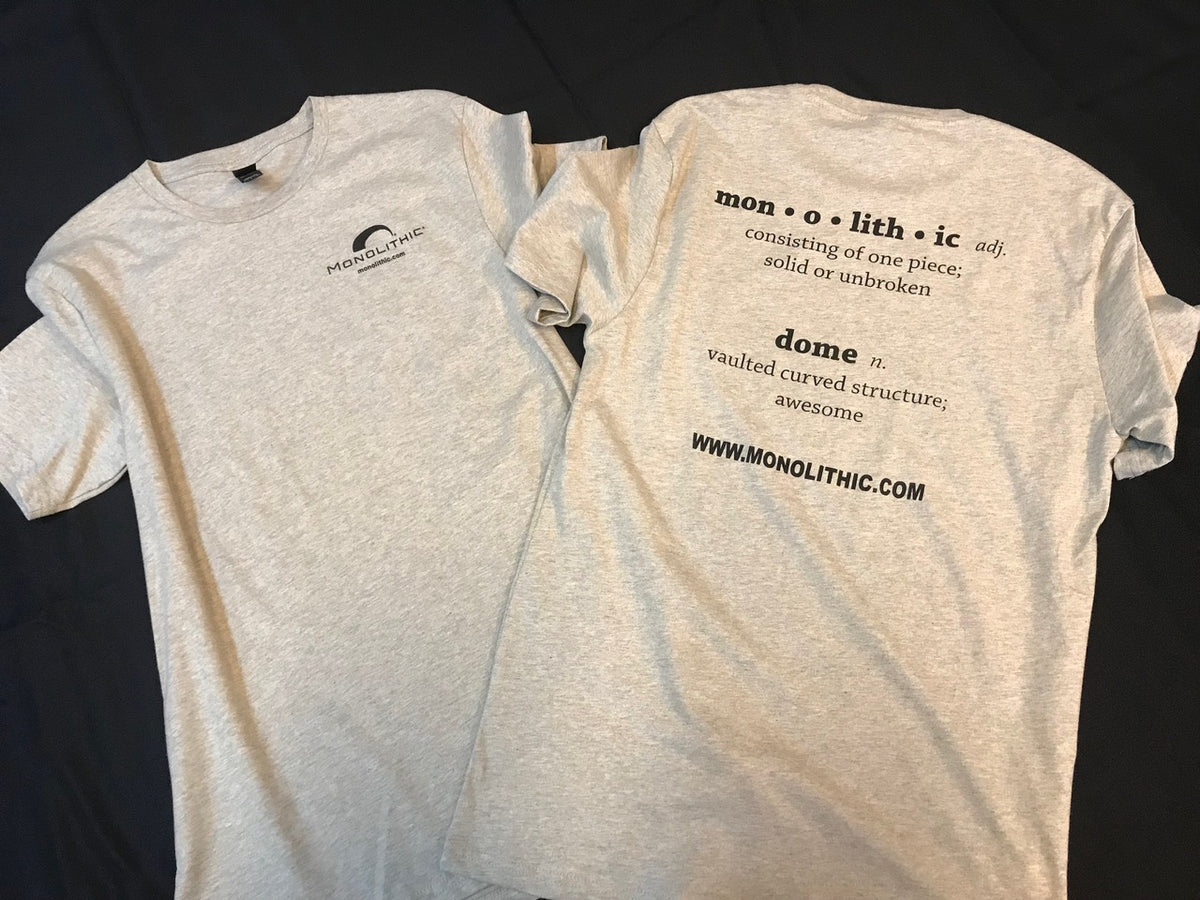 Dome Definition (on back) Short Sleeve TShirt Monolithic Marketplace